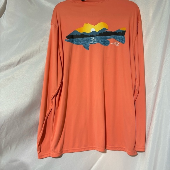 BOGO Reel Life Men's Sun Defender Long Sleeve UV Tee in Size XL NWOT - Picture 1 of 5